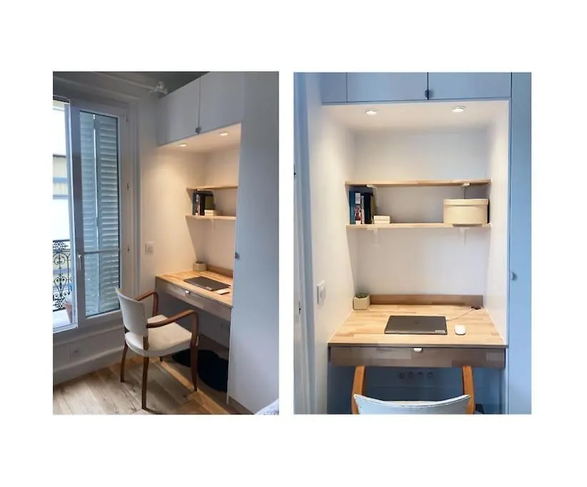 Logement Entier - Appartement Cosy De 2 Pieces Paris Apartment