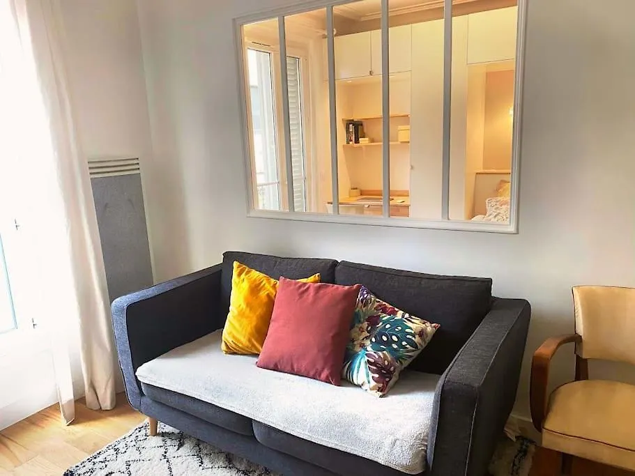 Logement Entier - Appartement Cosy De 2 Pieces Paris France